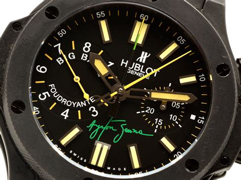 hublot ayrton senna big bang edition